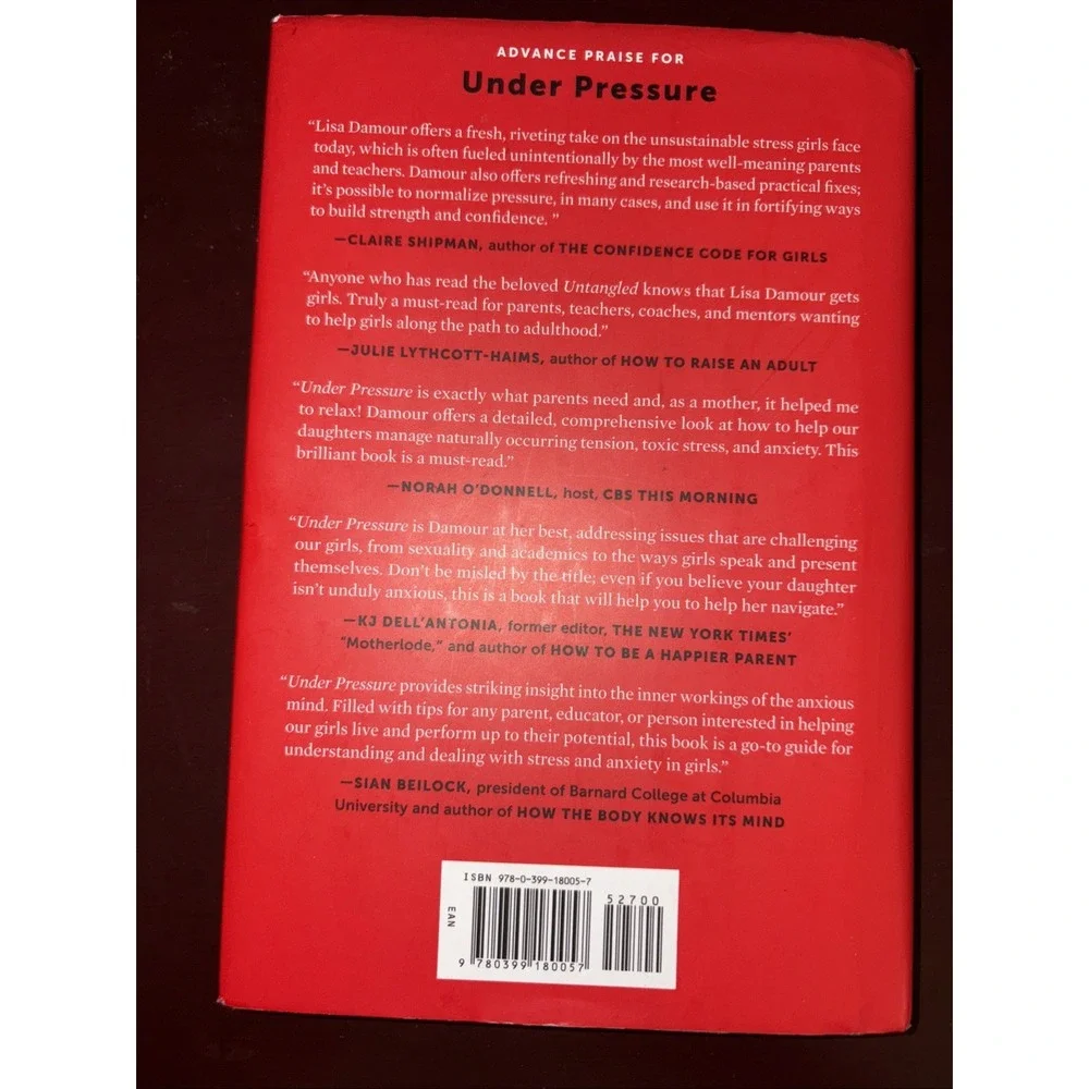 Under Pressure : Confronting the Epidemic of Stress and Anxiety in‎ Girls HB
